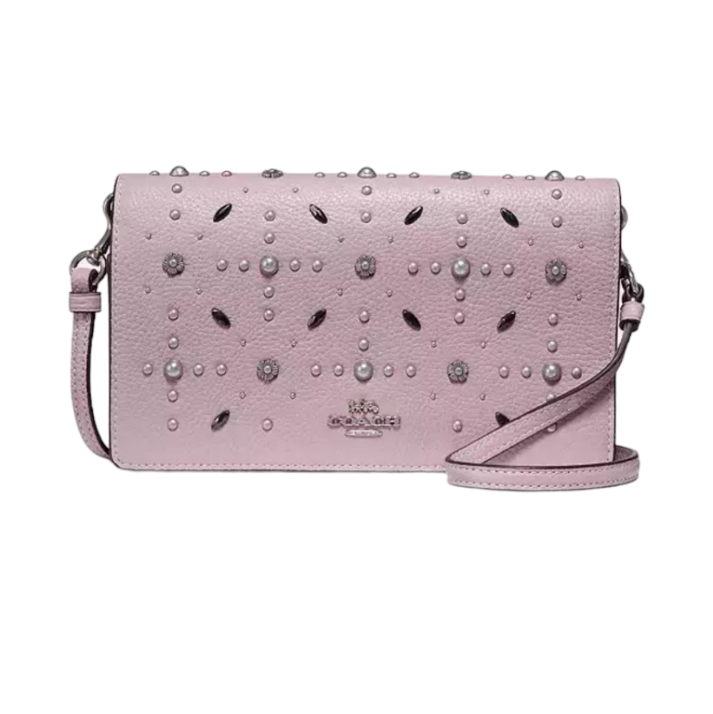 Coach Prairie Foldover leather Crossbody Bag